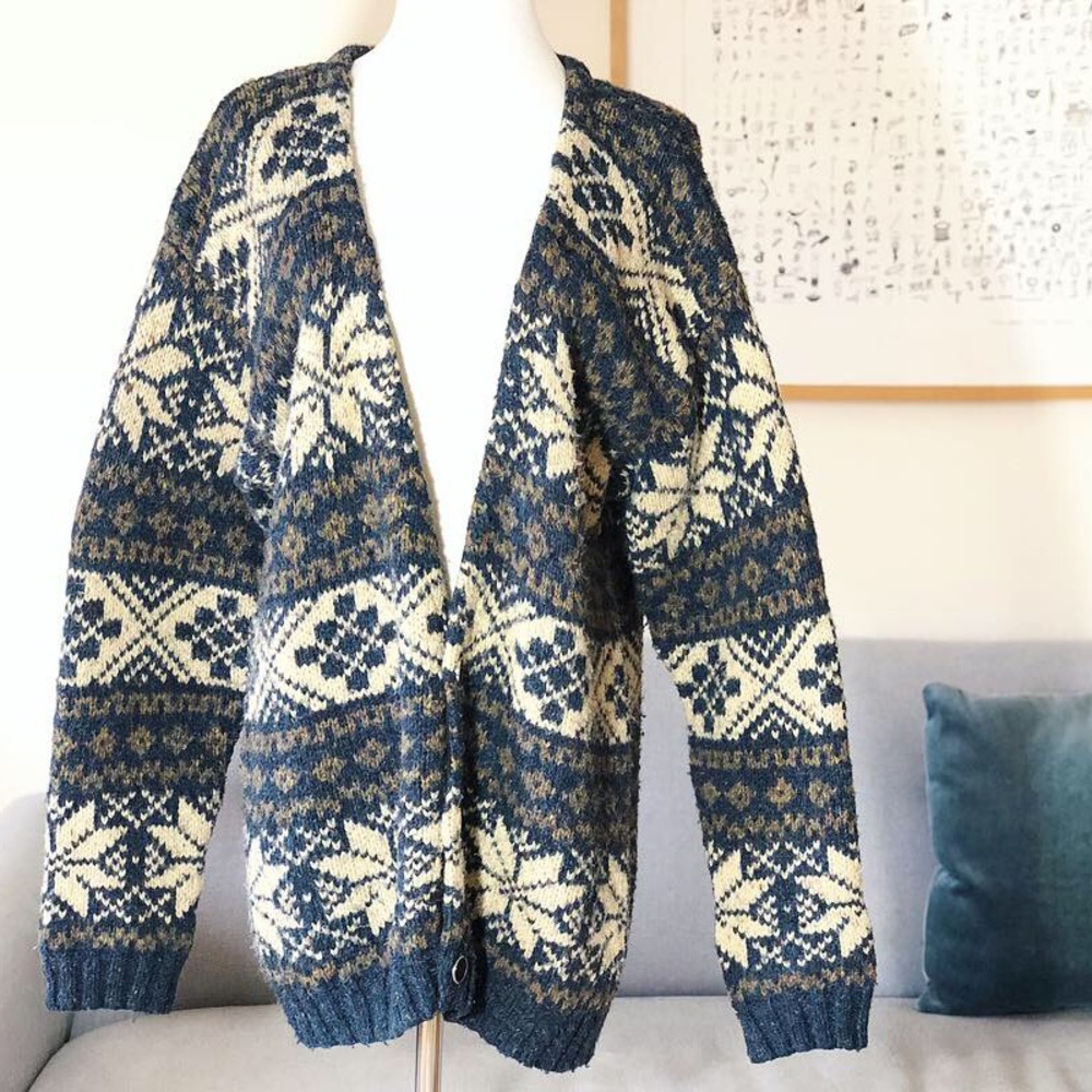 Oversized Winter Cardigan